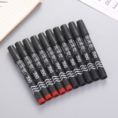 Bulk 700 thickened marker pen, quick-drying, extra-long water writing pen, writing-resistant bullet pen