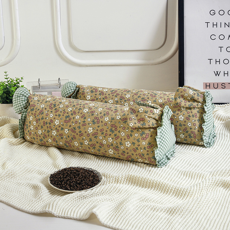 삼각형 토끼 목가적 카키 그린