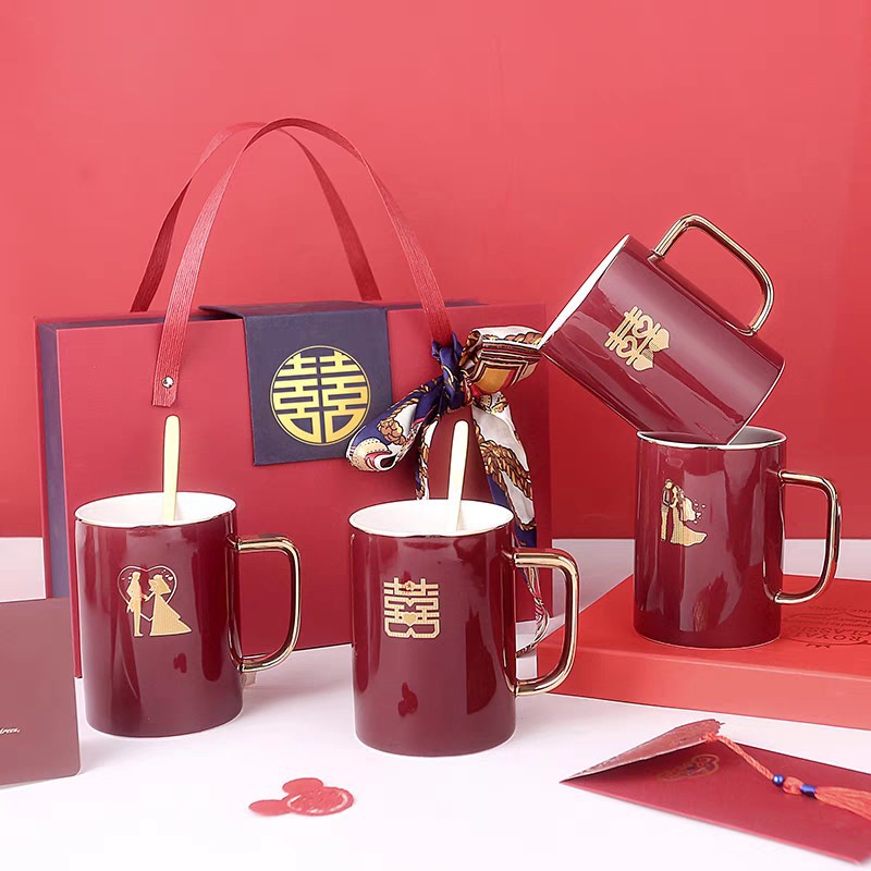 Regalos de boda para Recién Casados práctica avanzada novia novias hermanas pareja suministros de compromiso para tazas