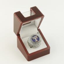 2023 德州游骑兵 世界棒球大赛总冠军戒指 翻盖双面旋转T设计