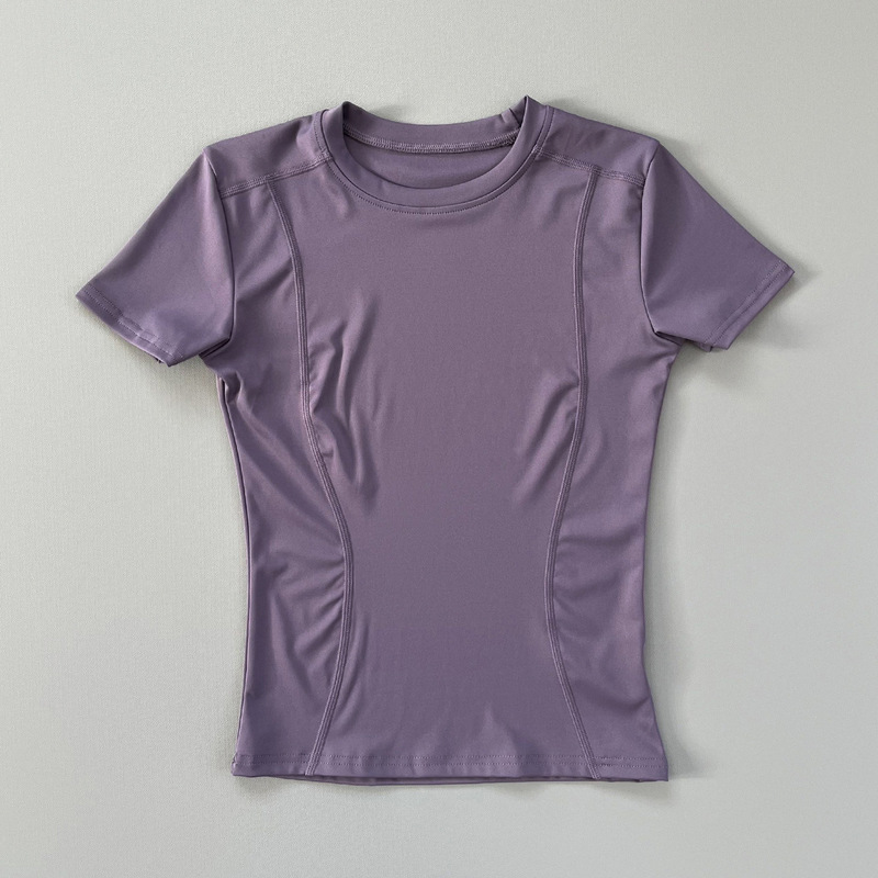 Sports Suit for Women, Summer Running Quick-Drying Clothing, Short-Sleeved T-Shirt, Large Size Yoga Fitness Clothing, Yoga Shorts Suit Sports Suit for Women, Summer Running Quick-Drying Clothing, Short-Sleeved T-Shirt, Large Size Yoga Fitness Clothing, Yoga Shorts Suit