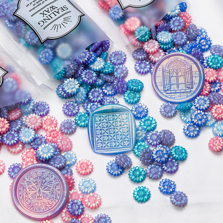 New product in 23 years, Aurora Fire Paint Wax Particles, Polarized Color Flash Powder, Gold Powder, Color Changing Fire Paint Seal Wax Whole Set Wholesale