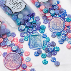 New product in 23 years, Aurora Fire Paint Wax Particles, Polarized Color Flash Powder, Gold Powder, Color Changing Fire Paint Seal Wax Whole Set Wholesale