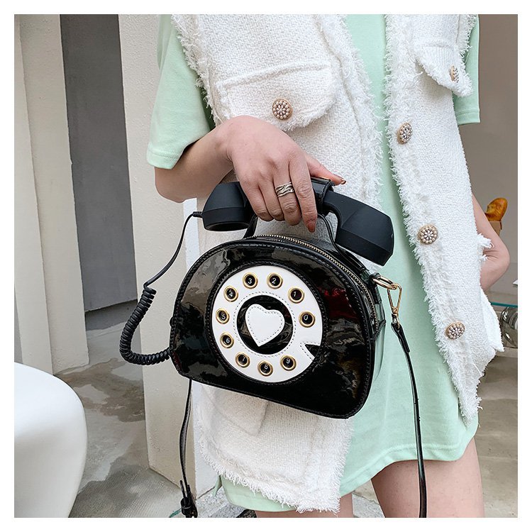 504g Weight Polyester Lining Material Zipper Closure Type Single Shoulder Strap Strap Type Circle Bag Bags Type Pu Leather Material Solid Color Pattern Vintage Style Style Round Shape Rose Red, White, Pink, Purple, Red, Yellow, Black Color Medium Size Medium Pu Leather Vintage Style Circle Bag 71