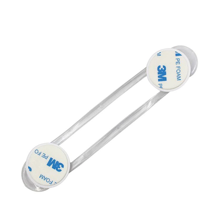 Защитное снаряжение для младенцев Прозрачный мягкий резиновый Многофункциональный защитный замок Детский замок для ручного холодильника с защитой от защемления Мягкий ремень с защитой от открывания