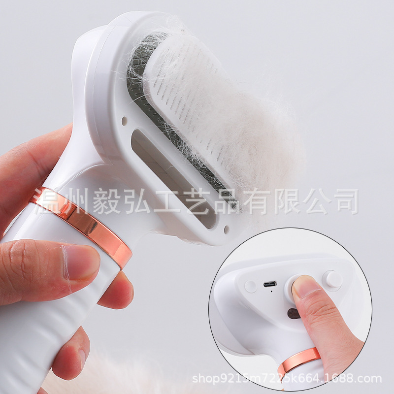 新型越境ペット用ドライヤー、低騒音、犬用、犬の入浴・毛づくろい、猫のマッサージ、3段階風速調節可能|undefined