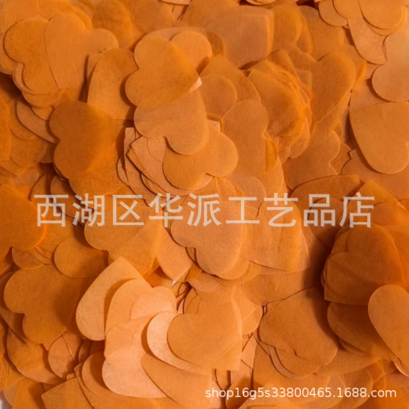 10g colorido 2.5cm confeti de amor fiesta de bodas de San Valentín sosteniendo pétalos globos transparentes relleno de bola de olas