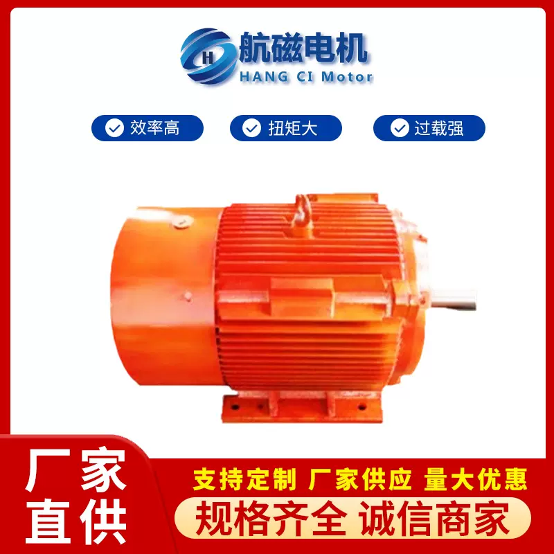 定制大功率稀土低压永磁同步电机永磁马达三相永磁交流变频电动机