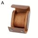 Watch storage box portable watch box PU three-gauge watch box dustproof anti-drop mechanical watch box travel watch bag in stock