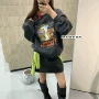 印花长袖美式秋冬卫衣