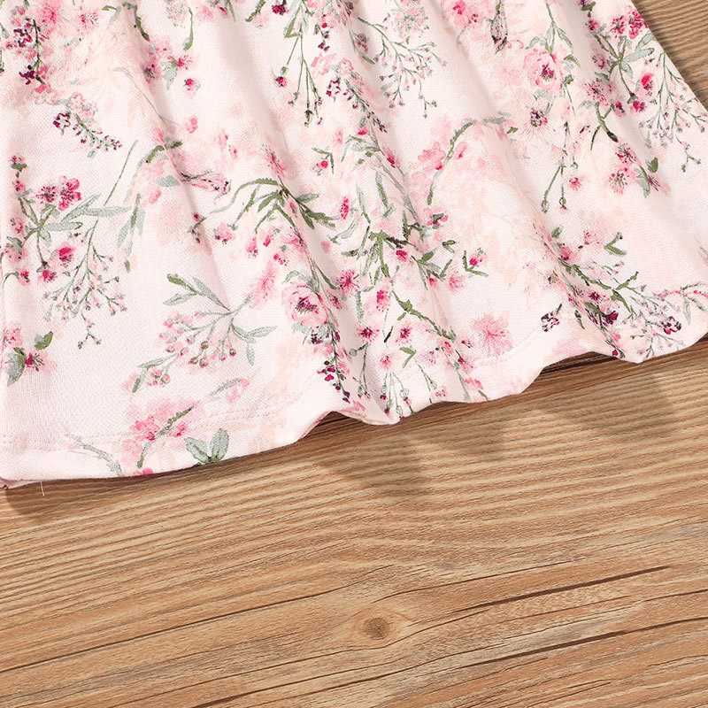 New Fashion Floral Sleeve Dress display picture 1