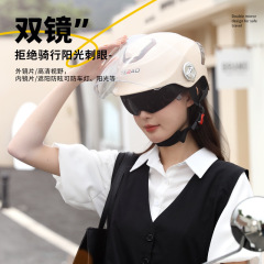 3C Certified Electric Bike Helmet for Men and Women, Summer Sun Protection Safety Hat, E-bike Riding Cap, Universal for All Seasons, Half Helmet