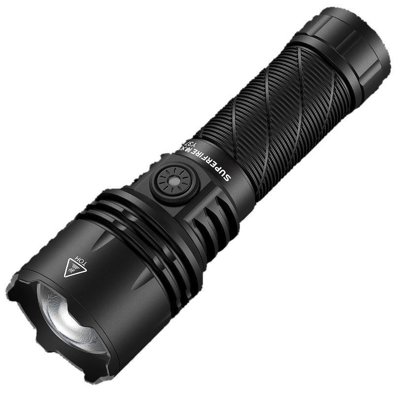 Shenfuo Y37 linterna de luz alta carga al aire libre ultra brillante zoom impermeable aleación de aluminio de protección contra el cuerpo foco fijo fabricante de luz alta