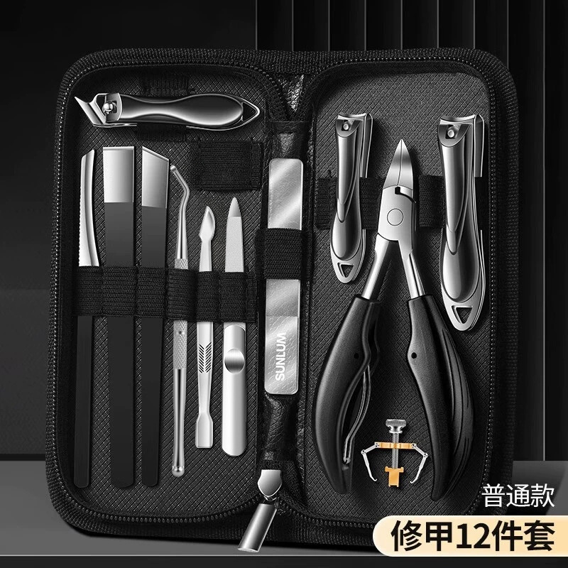 Nailcutter para herramientas de conjunto de trincheas de uñas Nailcutter Nail clipper Pedicure Kit Pedicure