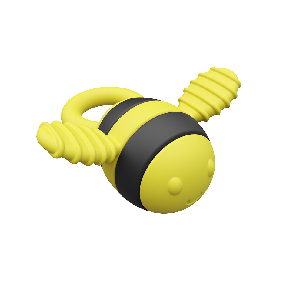 Bee teether (black and yellow without printing)