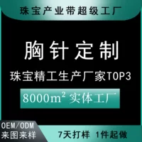 Источник производителя броши обработки вечернее платье 18k золотой аксессуар дизайн индивидуальность 925 серебряный воротник значок для проверки