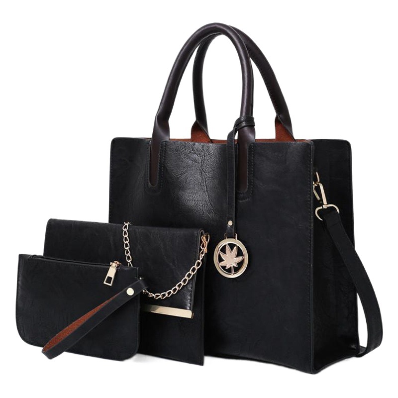 Large Capacity Women's Bag 2026 New Style Mother-Daughter Bag European and American Style Large Bag Multi-Piece Set Shoulder Bag