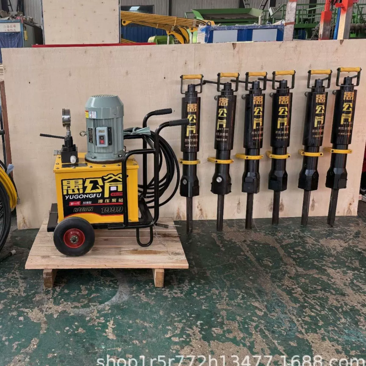 矿用液压裂岩机混凝土岩石劈裂机矿山开采挖孔桩机煤矿井下凿岩机