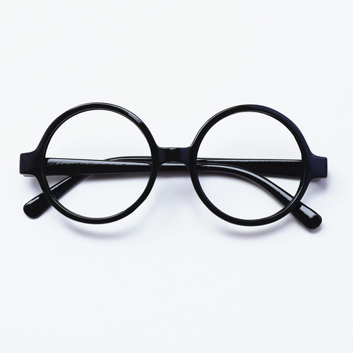 Harry Potter Round Rimless Frame Eyeglass Decor Party Glasses for Men and Women, Available in Stock