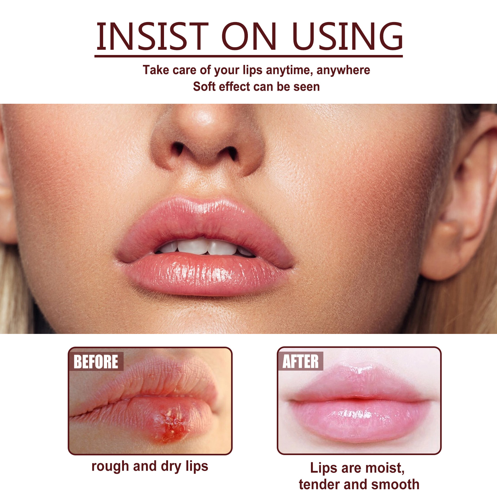 EELHOE Repair Repairs Dead Skin, Fade Lip Lines, Prevent Dry Cracks, and Moisturize Care Cream_voghion.com
