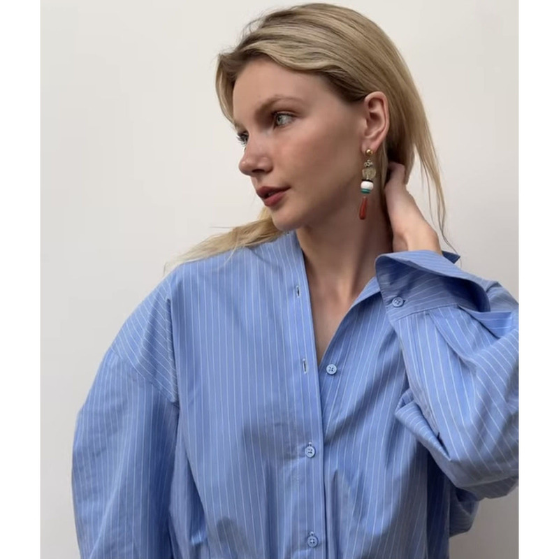 2025新款时尚小众ins个性度假风耳环跨境耳坠on holiday earrings|undefined