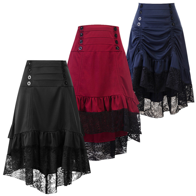 Amazon Independent Station Lolita Half Skirt Women's Half Skirt Gothic Dark Skirt Lolita Vintage Women's Dress Amazon Independent Station Lolita Half Skirt Women's Half Skirt Gothic Dark Skirt Lolita Vintage Women's Dress