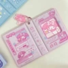 Розовый, My Melody, 36 карт, с отверстием, с подвеской