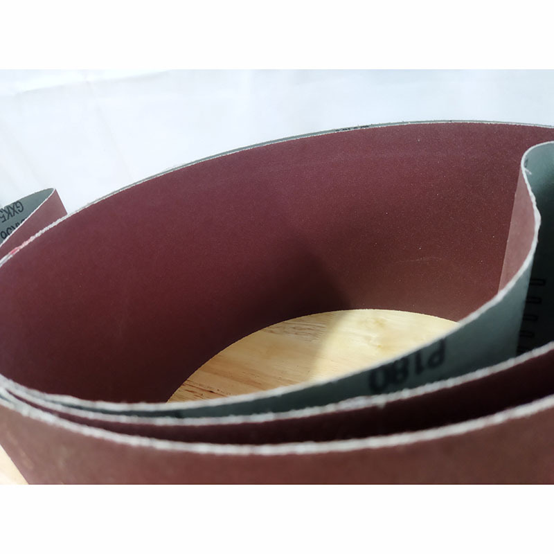 青岛厂家批量供应木工煅烧氧化铝砂带300*2110mm