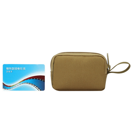 Lupu multifunctional bus card, business card, ID, earphones, outdoor storage bag, MOLLE tactical key bag, coin purse