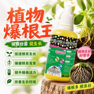 植物爆根王快速生根液扦插移栽促生根壮根养根花卉果树绿植家用