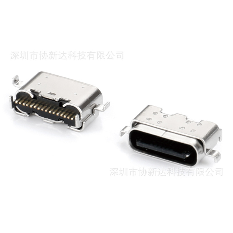 Sunk Board 1.1 Female Connector Type-C 16Pin Sunk Board Type 2.26mm Connector USB Female Socket Sunk Board 1.1 Female Connector Type-C 16Pin Sunk Board Type 2.26mm Connector USB Female Socket