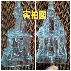 跨境新品独立站新品奥兹·奥斯本黑翼纪念威士忌酒瓶