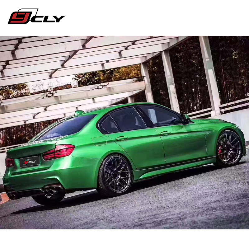 Suitable for 13-19 Bmw 3 Series F30/F35 Modified Mt Body Kit Carbon Fiber Mp Front and Rear Lip