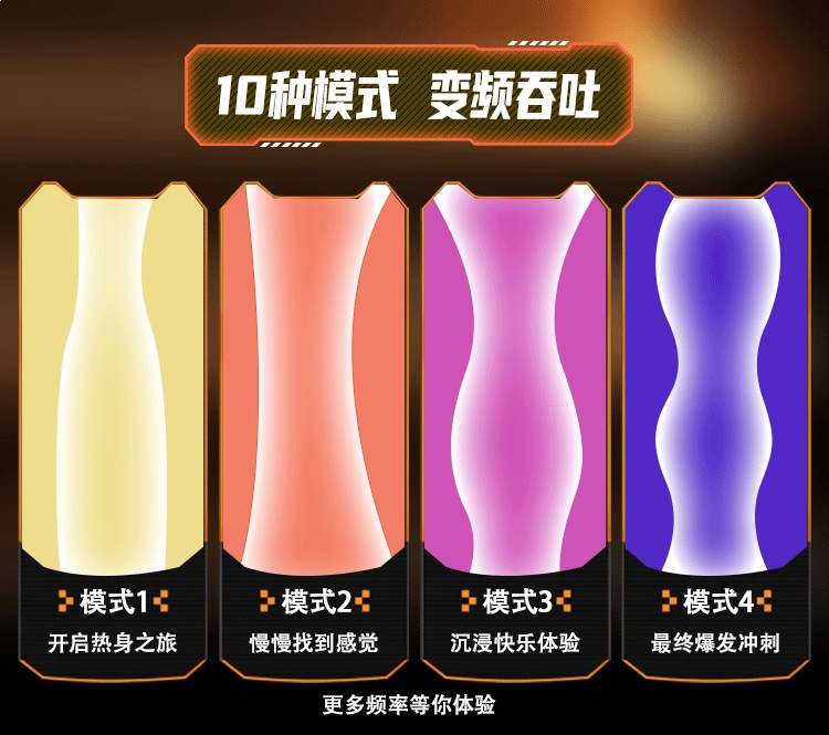 Jiuai Retractable Automatic Male Masturbator with APP Control, TPE Sleeve — detail image 12