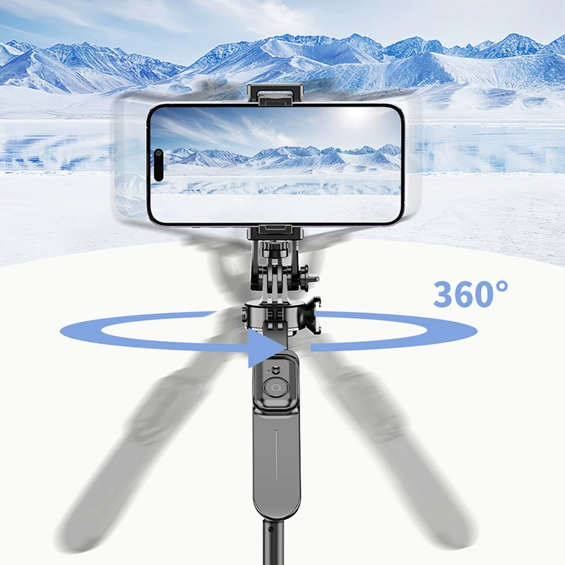 Штатив для телефона, нескользящая телескопическая трубка, C08, Bluetooth, пульт ДУ