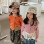 春秋女童新款时髦针织衫