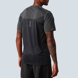Summer bird Home Sports Men's Fitness short sleeve light breathable loose elastic running quick-drying T-shirt a generation of hair
