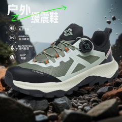 新款男鞋户外旅游徒步登山鞋缓震回弹轻便运动鞋跑步鞋时尚男士鞋