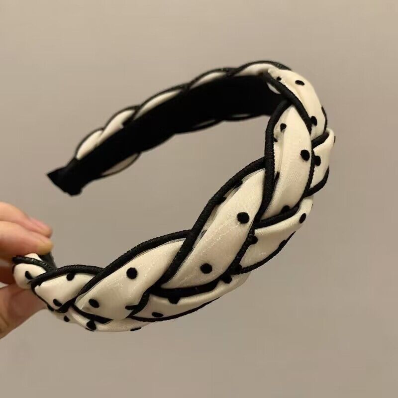 Solid Color Pattern Women's Simple Style Classic Style Solid Color Cloth Hair Band