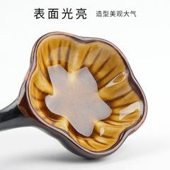 廠家批發 多功能梅花陶瓷墨碟水碟 學生書法初學者筆架筆洗