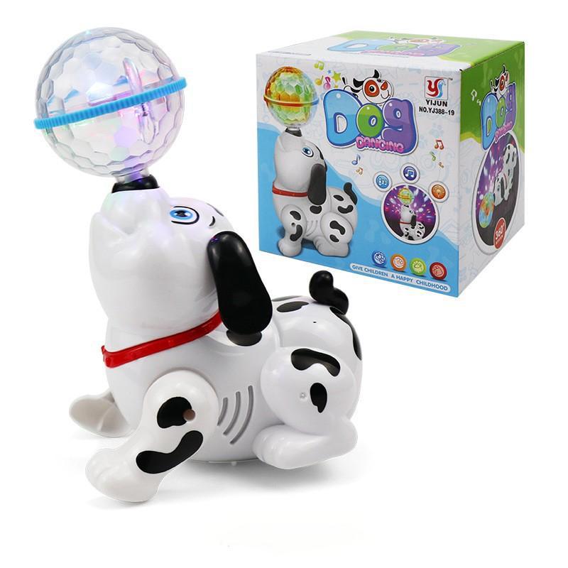 Caliente juguete eléctrico de los niños bola superior mar León cachorro luz música baile proyección sello delfín y niñas bebé