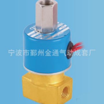 金通气动KSD电磁阀二位三通DC231Y-08加载空压机用双向排气直流