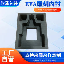 定制EVA开槽雕刻包装内衬CNC精密切割一体成型化妆品礼盒包装内托