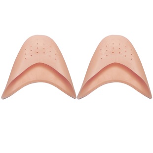 Toe Protector Anti-Chafing Toe Sleeve Silicone Protective Cover with Holes for Shoes Ballet