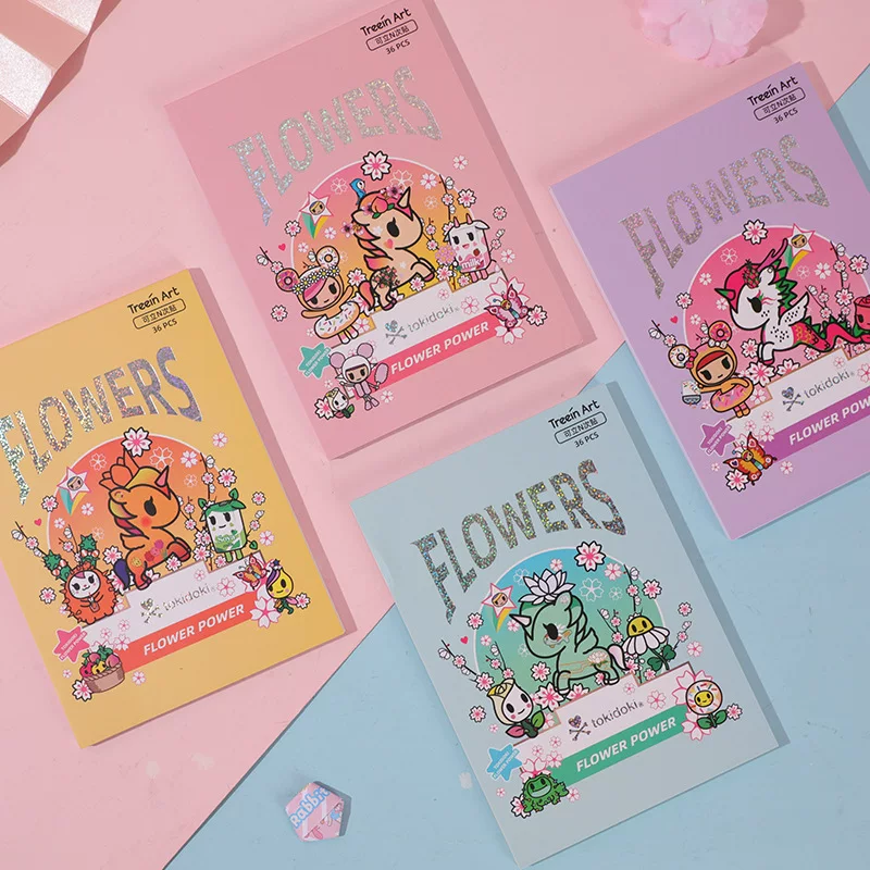 Qingyifang Tokidoki Flower World можно подписать милый мультфильм мини, и подписать портативную карманную книгу