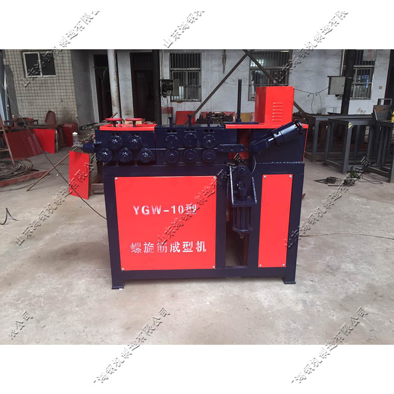 全自动液压螺旋筋成型机 数控螺旋筋卷圈切断机 桥梁螺旋筋弹簧机