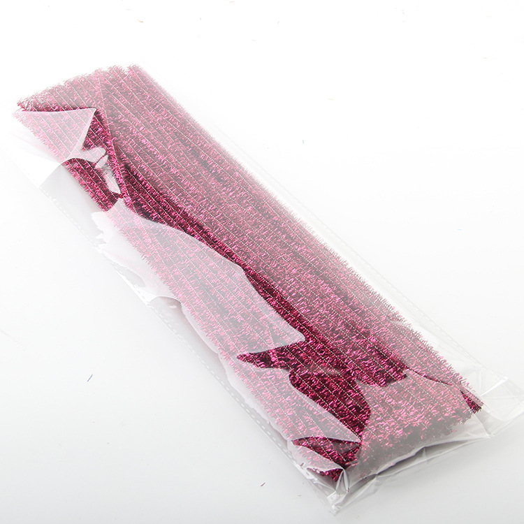 Tiras brillantes de papel navideño dorado, material para manualidades DIY, accesorio educativo para niños