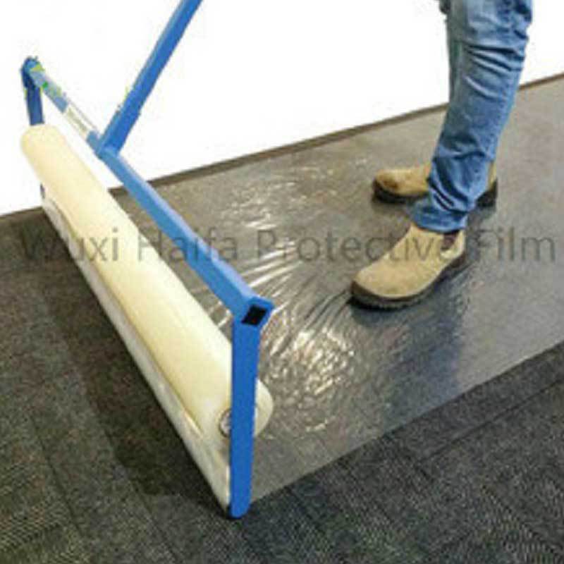 高粘地毯保护膜厂家地板保护膜 粘度稳定 任意厚度规格可预订