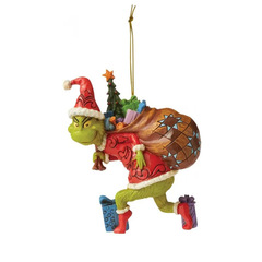 跨境新款2D2025Christmas Tree Ornaments 圣诞格林奇亚克力挂件