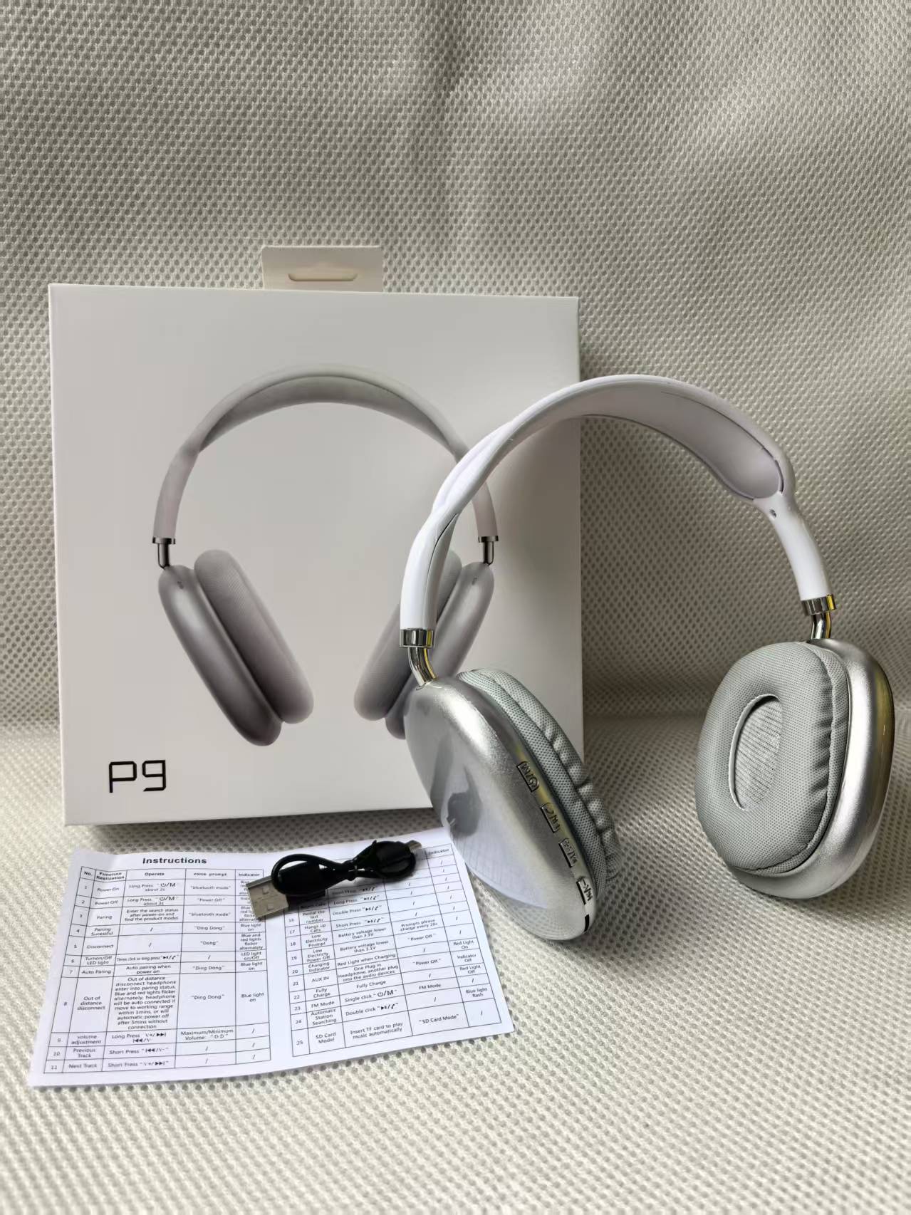 P9 màu bạc